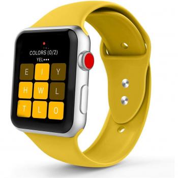 IYOU 38mm & 42mm Silicone Band for Apple Watch Series 1/2/3