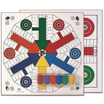 Travel‑Ready Cayro Parcheesi – Robust Wooden Design, 4 & 6 Players