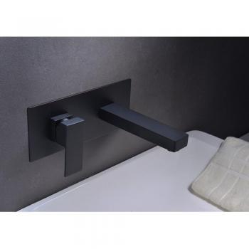 Grifo lavabo incasso Suiza nero