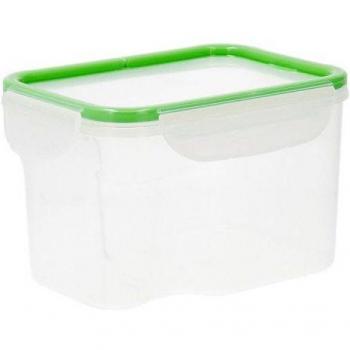 Quid Greenery hermetische Lunchbox 1,8 l aus durchsichtigem Kunststoff (4 Stück)