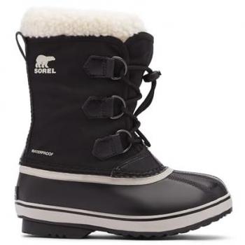 Botas Unisex de Tejido Sorel para Niños Negro