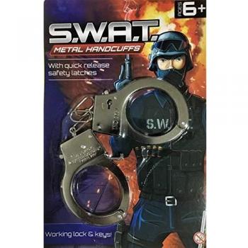 SWAT Police Metal Handcuffs