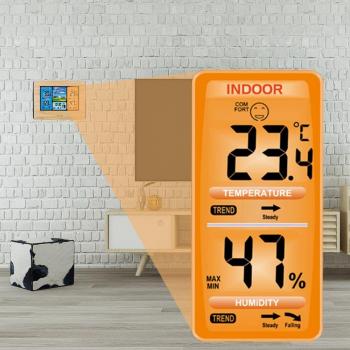 Digital Desk Clock with Weather Station