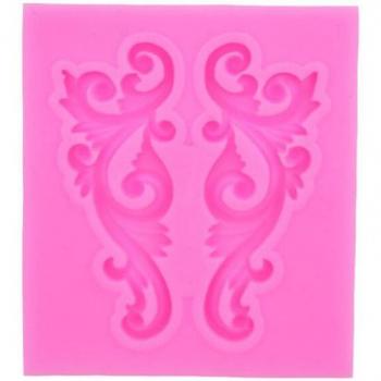 Gum Paste Vintage Border Silicone Mold