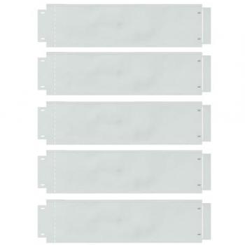 Vernice di Confine per Prato 5x25x100 cm Acciaio Flex-Galvanizzato