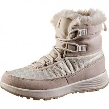 Columbia Slopeside Peak Luxe, Scarponi Invernali, Donna, 43 EU, Avorio