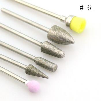 Set d’outils rotatifs pour manucure, pierre, céramique