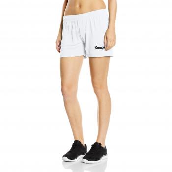 Kempa Damen Freizeit Shorts Circle, Weiß/Schwarz, XXL