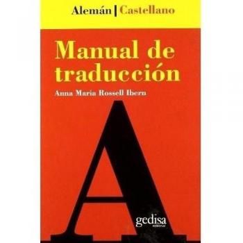 MANUAL DE TRADUCCION ALEMAN CASTELLANO