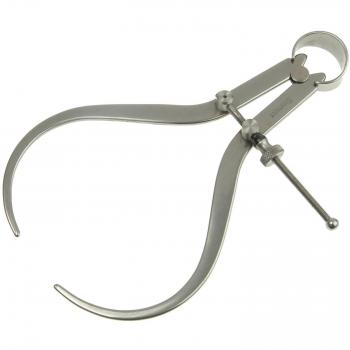 Starrett 79A-12 Flat‑Legged Steel Spring Caliper – 0–12 Measurement Range