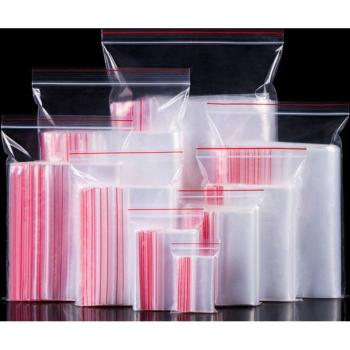 Clear ziplock bags 100PCS