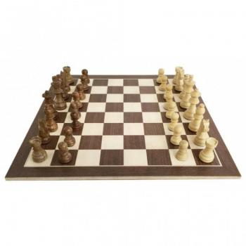 Jeu d'échecs en bois 36 cm