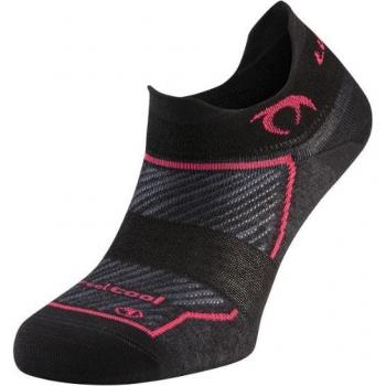 Calcetines Cortos Lurbel Race Two Negros/Fucsias – Unisex M