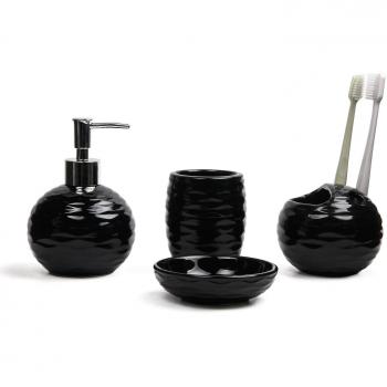 Porte-Brosse à Dents Verre Noir ComSaf
