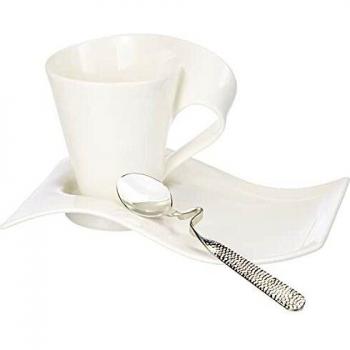 Villeroy & Boch Set Tazze da Caffè Bianche