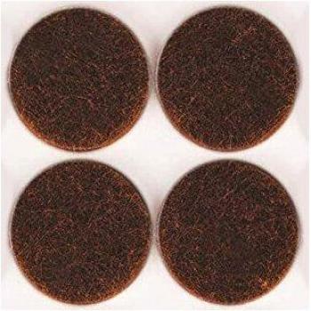 50 pièces de feutres marron pour chaises D. 32 mm