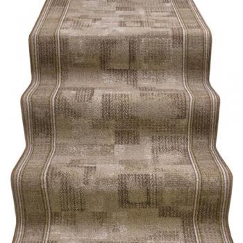 Coureur Antidérapant Étage Emmevi – Style Dégradé Marron, Bordé Entrée Cuisine 67×950 cm
