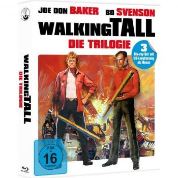 Walking Tall 1‑3 – Limited Deluxe Blu‑Ray Trilogie „Der Große aus dem Dunkeln“