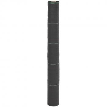 VidaXL Unkrautvlies Garten Schwarz 1x150 m