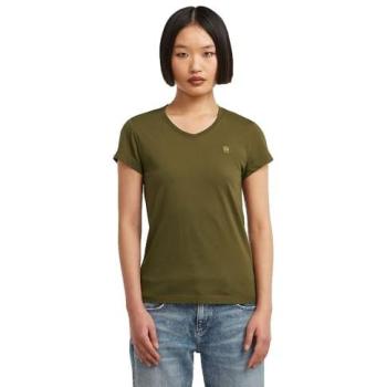 Eyben V‑Tee G‑STAR – Damen‑Größe XXL, Grün (Schwarz Olive), Jersey