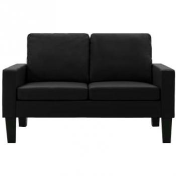 Stilvolles 2-Sitzer-Sofa aus Kunstleder