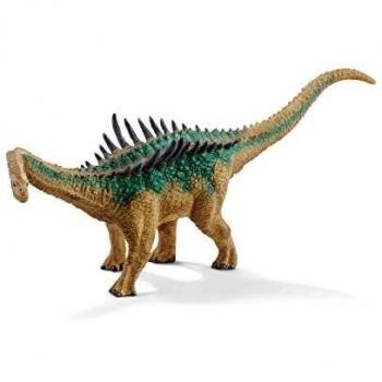 Jouet Prehistorique : Figurine de Dinosaure AGUSTINIA par SCHLEICH, N° 15021, Palette de Couleurs Vives