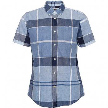 Camisa Barbour para Hombre Ajuste Regular Manga Corta