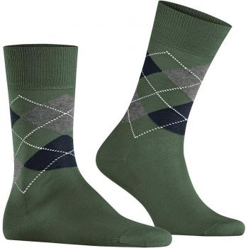 Burlington Socken mit Karomuster Modell 'MANCHESTER'