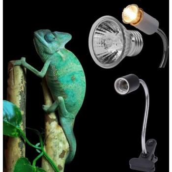 Lámpara de Calor para Reptiles y Tortugas 25-100W