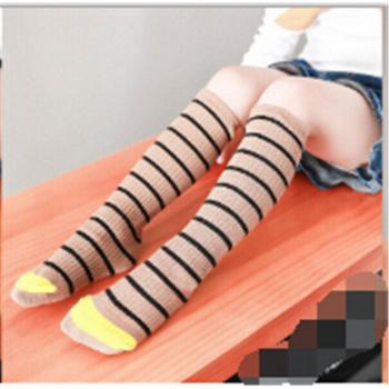 Knee High Striped Leg Warmers for Babies