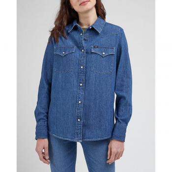 Camisa Western de Lee en Azul