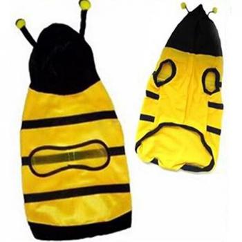 Bee Themed Pet Hoodie Outfit