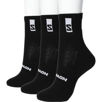 Chaussettes Salomon Quotidien Cheville 3-Pack noir