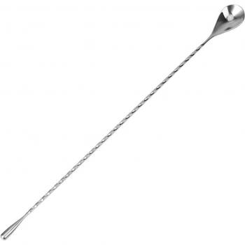 HOOMIN Spiral Pattern Bar Mixing Spoon 40cm