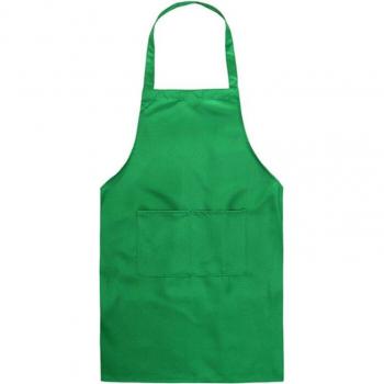 Delantal de cocina en varios tonos (9 colores) sin mangas, perfecto para uso personal y profesional