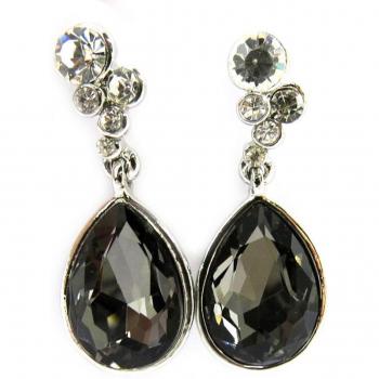 Grey Velvet Scarlett Ear Cuffs