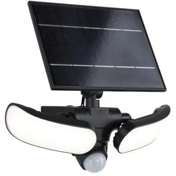 Sonlig Ext Solaire 2x9W 1600LM 3000K Détecteur Mouvements Anthracite IP65