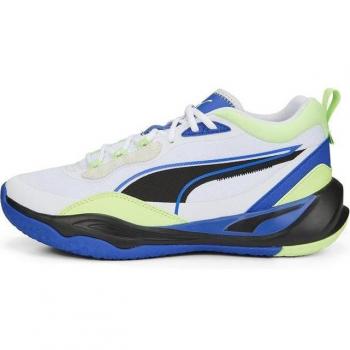Puma Playmaker Athletic Shoes White/Black/Royal Male UK 6.5