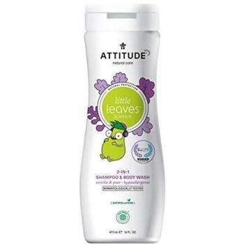 Shampoo e Gel Doccia per Bambini Vaniglia e Pera, 473 ml