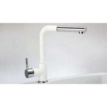 Plados VEMIXEXTL0928 Miscelatore monocomando con canna a 90° e doccia estraibile