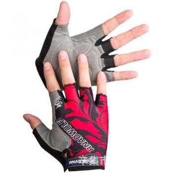 Guantes de Ciclismo Medio Dedo con Patrón S86