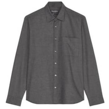Marc O'Polo Herren Hemd Regular Fit grau M