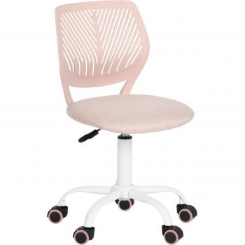 Mesa de Oficina Infantil Rosa con Ruedas Urban