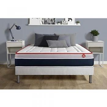 Sommier kit blanc 200x200 pour matelas Vital Soft