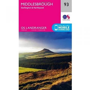 Ordnance Survey Map of Middlesbrough
