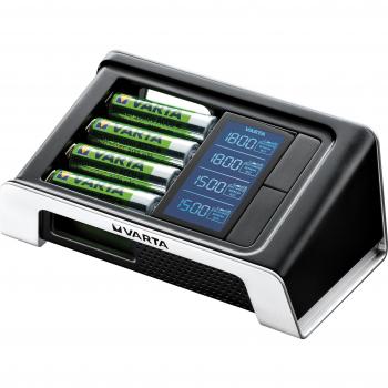 LCD Ultra Fast Charger + 4xAA 2400mAh + 12