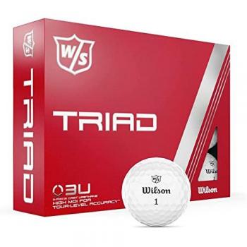Wilson Triad Balles de Golf – Blanc & Performance