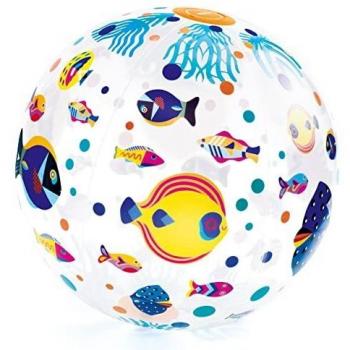 Pelota Inflable de 35cm con Diseño de Peces