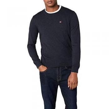 Napapijri Decatur 1, Suéter para Hombre, Talla S, Blu Marine 176