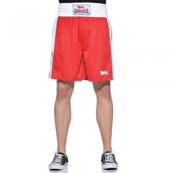 Pantalón corto de boxeo Lonsdale Amateur rojo